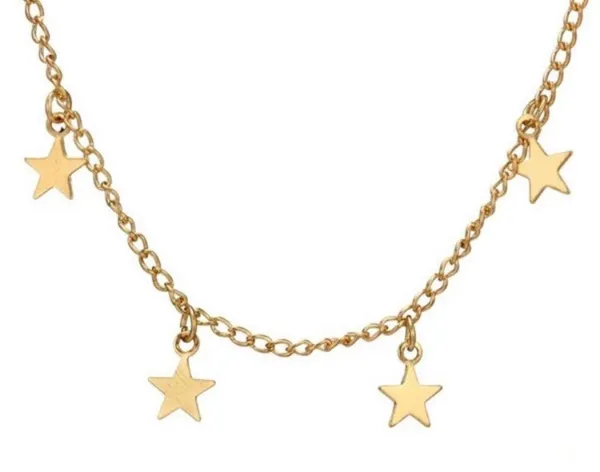 💥$2💥 Gold Star Choker Necklace - Image 3