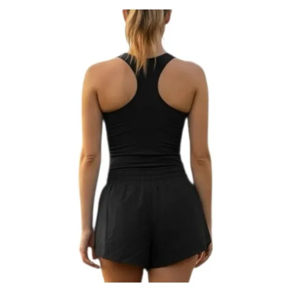 Offline by Aerie Real Me Hot Stuff Light Blue Athletic Romper Size Large - Image 2