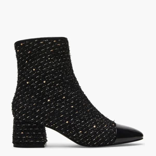 Steve Madden NEW Eiffel Bootie (Women) 8M, BLACK MULTI - Image 4
