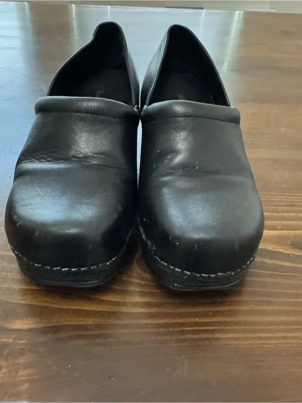 G H Bass Women Comfort Clogs Shoes Black Size 7M - Image 2