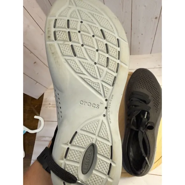 Crocs LiteRide 360 Pacer Women's Size 9 Black Walking Casual Shoes Sneakers - Image 9