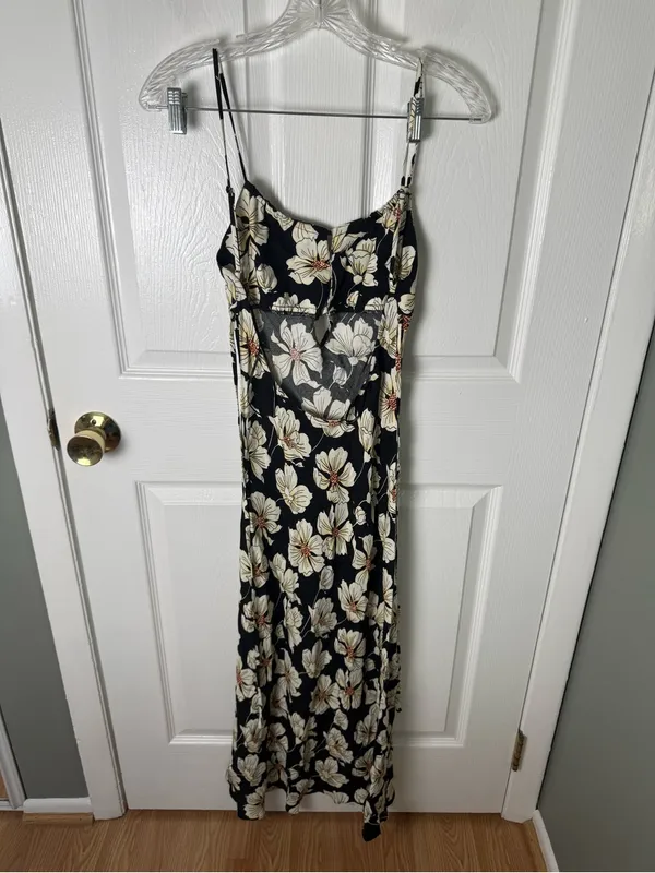 Reformation Zia Dress in Oriole XS - Image 6