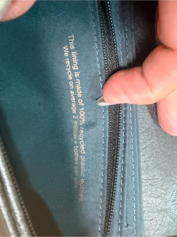 Matt & Nat Black Vegan Leather Long Wallet - Image 4