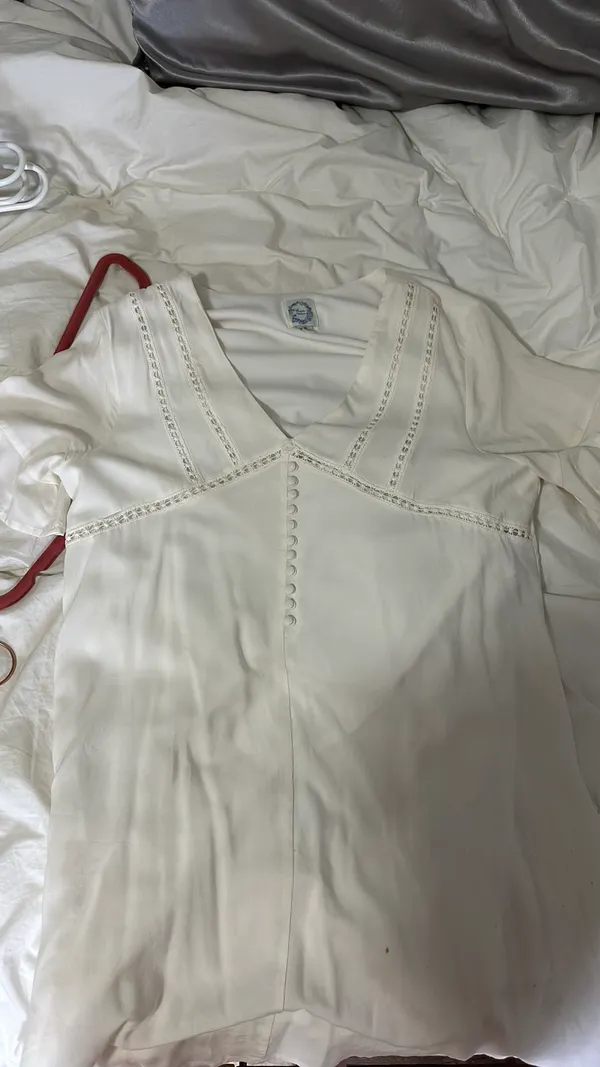 Francesca's White Dress - Image 2