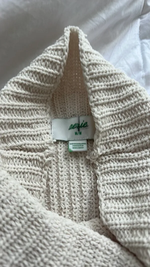 Aerie Turtleneck Sweater Oversized Knit - Image 3