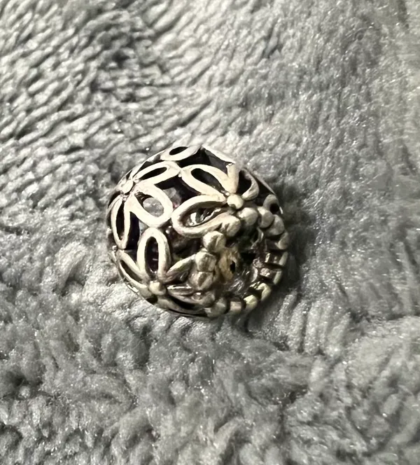 Pandora Authentic Sterling Silver Wildflower Walk Charm✨ - Image 3