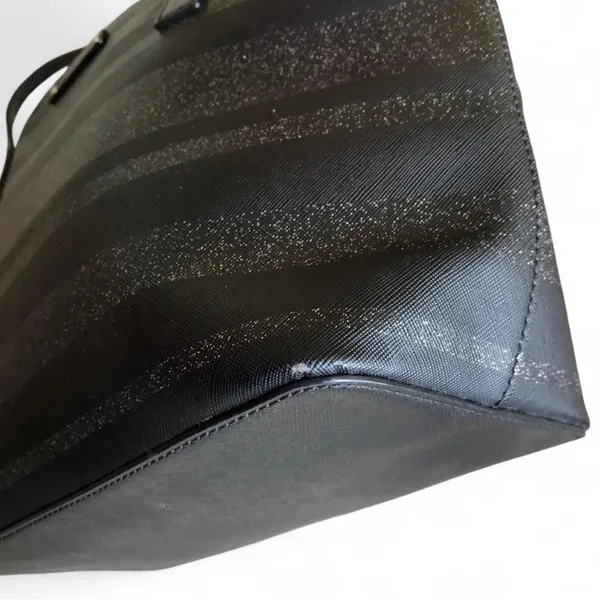 Kate Spade Black Shimmering Handbag/ Satchel - Image 6