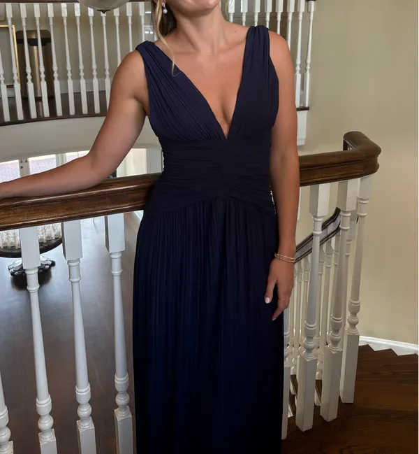 Lulus Navy Dress - Image 4