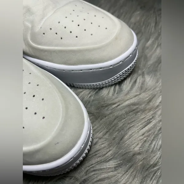 Nike Air Force 1 Lover XX 'The 1 Reimagined White Slip-On Platform Sneakers Sz 8 - Image 13