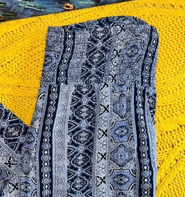 Anthropologie Size M Bohemian Patterned Pants - Image 11