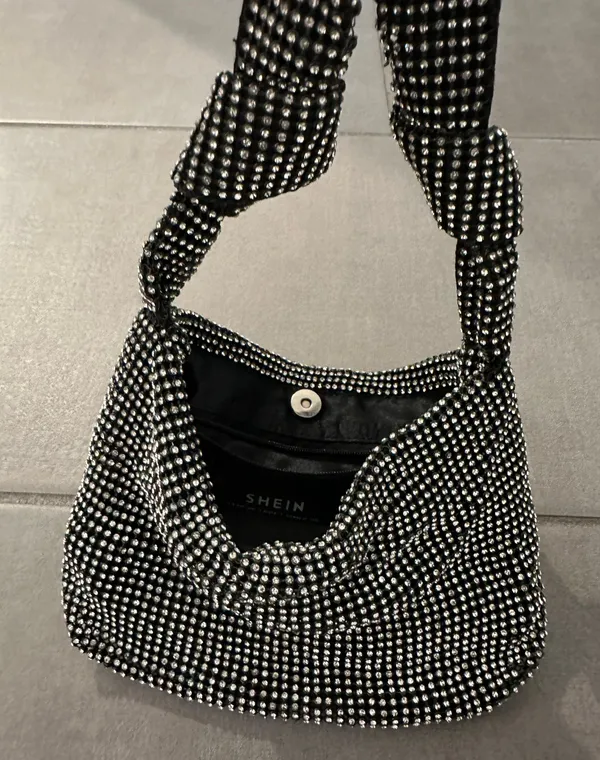 Sparkle Mini Purse Silver - Image 2