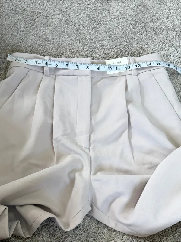 NWT Abercrombie & Fitch Sloane Tailored Ultra High Rise Wide Leg Pants 30/10R - Image 9