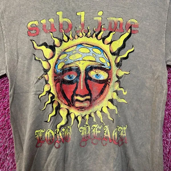 Sublime 40 oz to freedom Tan Rock Tshirt size Medium - Image 2