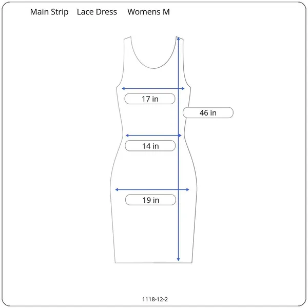 Main Strip White Crochet Lace Overlay Midi Dress M Sleeveless High Neck Bridal - Image 12