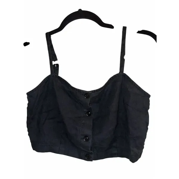 ✨Outerknown Eclipse Black Black/Grey Sz Small Tank Top✨ - Image 4