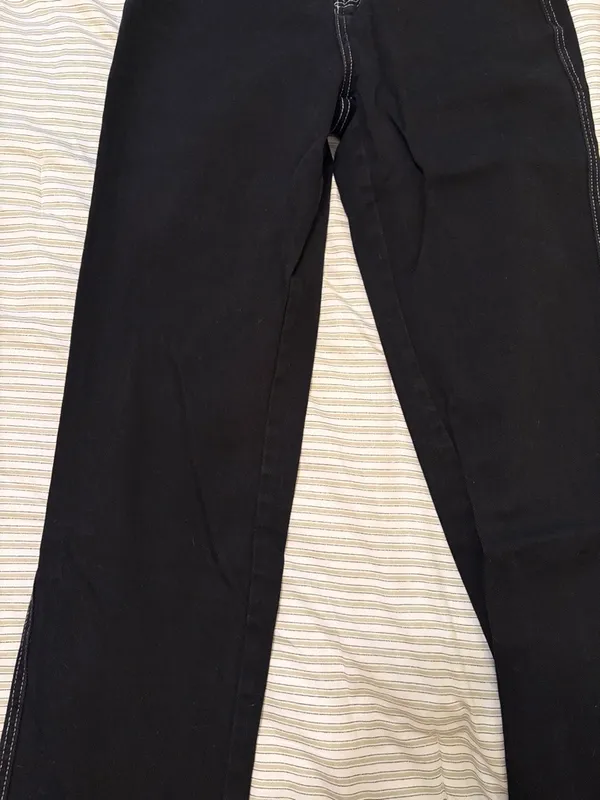 Commense High-Rise straight Leg Women’s Jeans - Black - Image 4