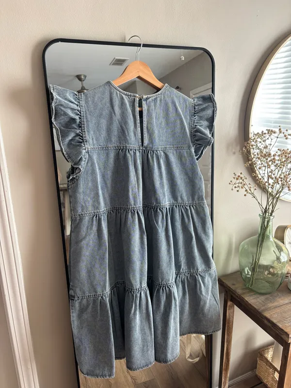 Jacquie the label denim dress - Image 4