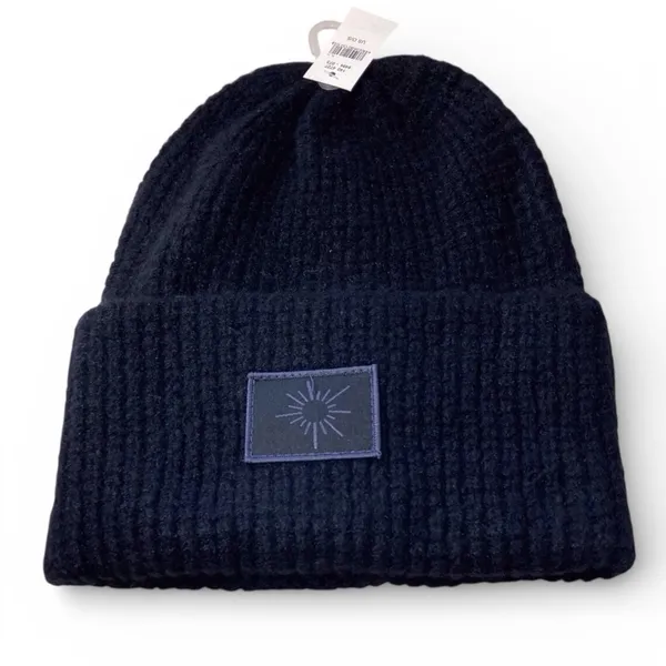 Aerie OFFLINE Logo Beanie • One Size • Black Knit • NWT - Image 4
