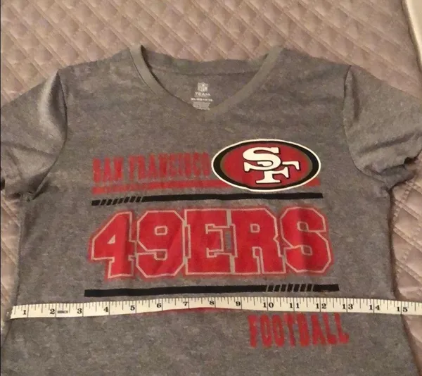 National Football League San Francisco 49ers grey athletic shirt - Image 6