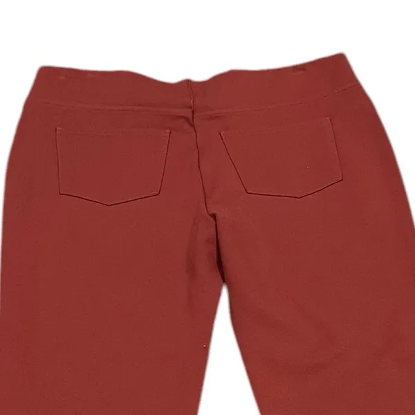 Soft Surroundings Marlowe Bootcut Pullon Flare Petite Terracotta Ponte Pants Pm - Image 5