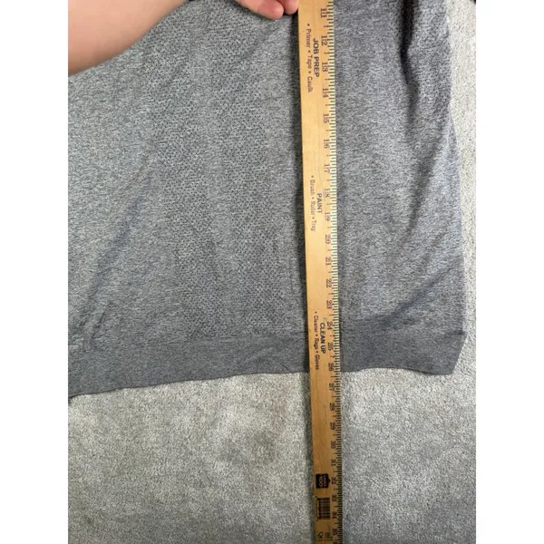 lululemon womens long sleeve gray running shirt heather gray 12 - Image 7