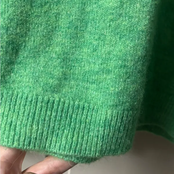 ASOS Design bright green oversized sweater - Image 5