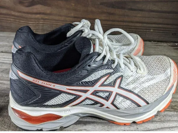 ASICS Women’s Gel Flux 4 T764N Black/Gray Running Shoes Size 7.5 - Image 2