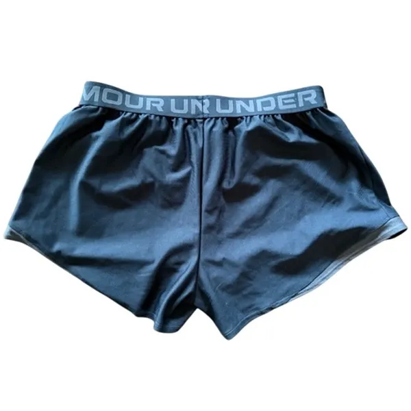 Under Armour Women’s Black Running Shorts – Size L (Loose Fit) - Image 3