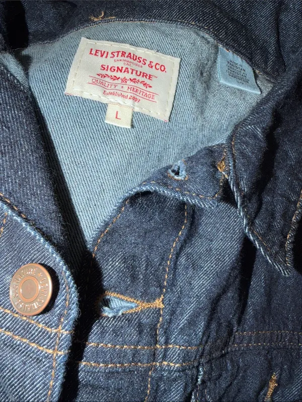 Levi's Levi Strauss Signature Vintage '95 desert rain wash shirtdress IN Desert Rain L - Image 10