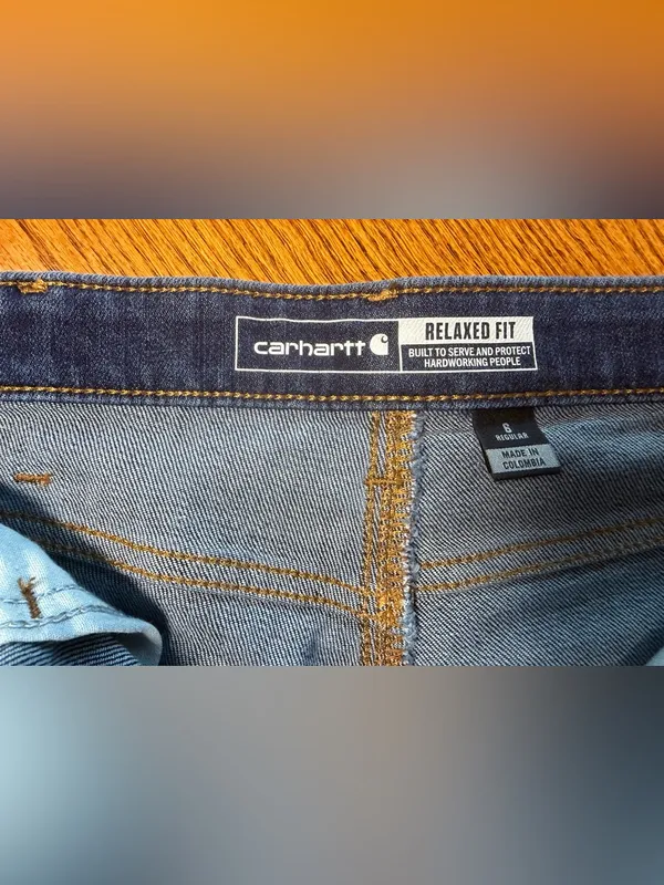 NWOT Carhartt RUGGED FLEX® RELAXED FIT JEAN Women’s Size 6 Reg - Image 5