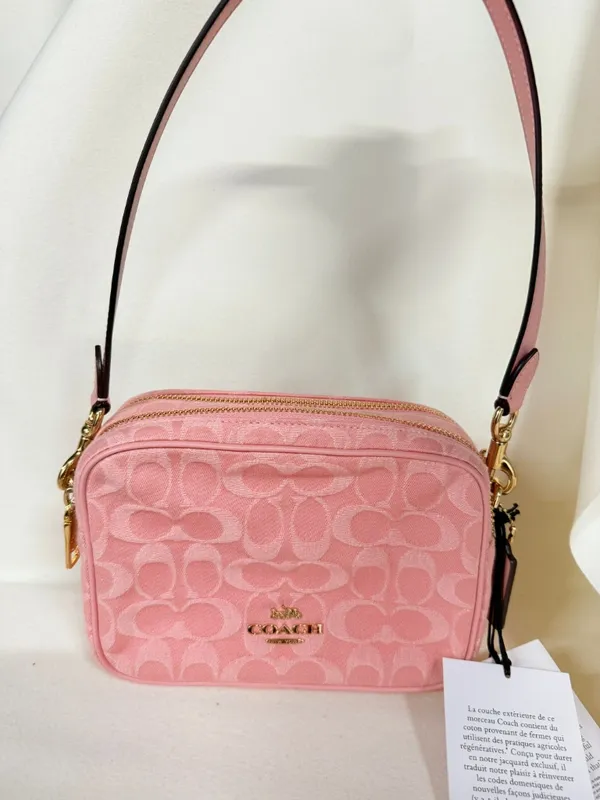 coach Mini Carey Crossbody Bag In Signature Denim cen19 - Image 4