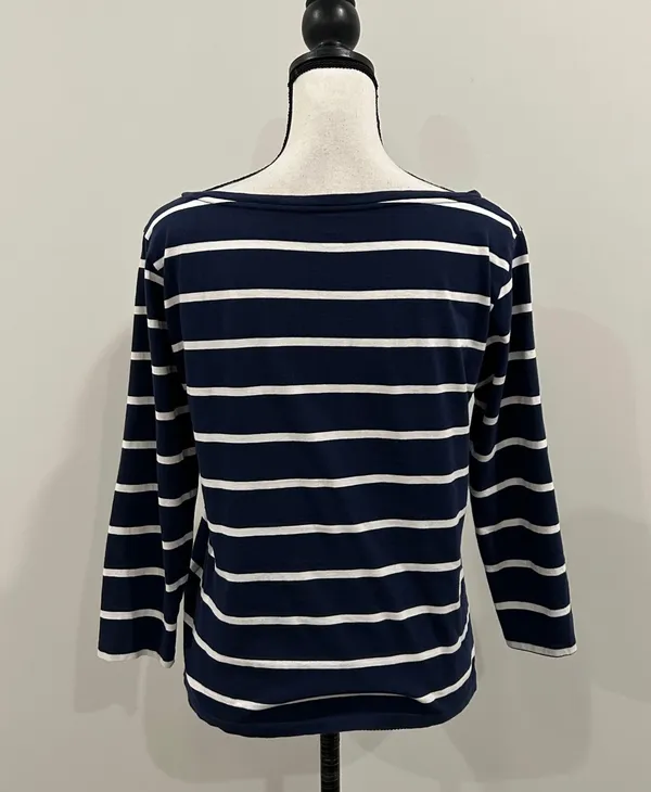 Polo Striped Mariner Top - Image 3