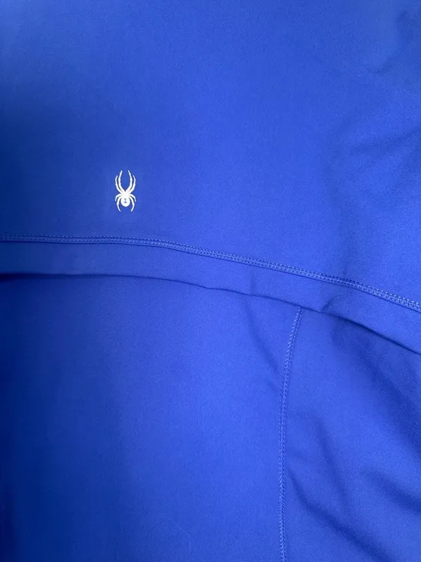 Spyder Full Zip Athletic Jacket Size L Blue Activewear Yoga - Image 3