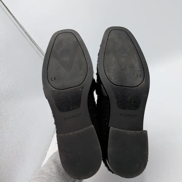Vionic Mylene Black Boucle Square Toe Loafers‎ Women's Size 10 Slip On Shoes - Image 7