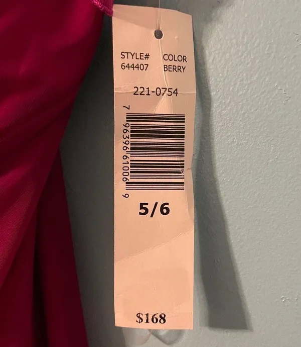 Reign On NWT Pink/Purple Prom/Formal Dress smoke free home - Image 7