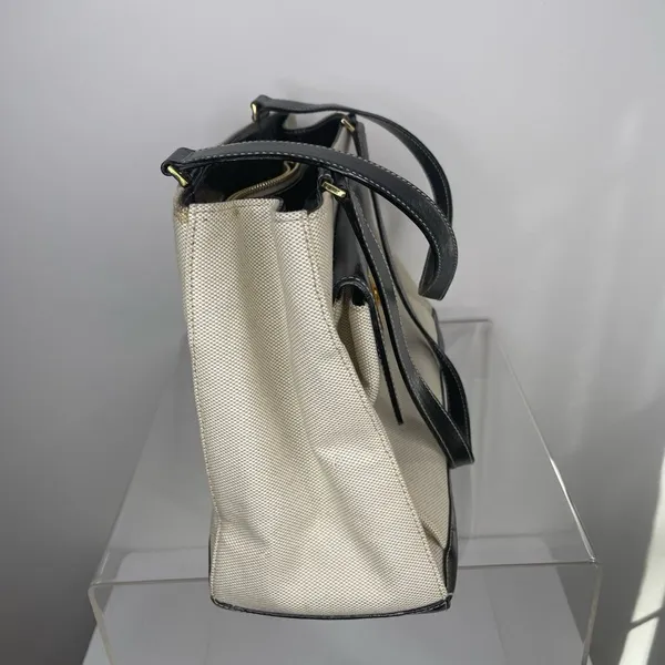 Kate Spade- Cream & Black Satchel - Image 3