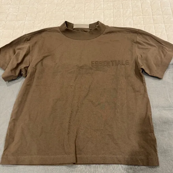 Fear of God Essentials Short-Sleeve Tee 'Wood' - Image 2