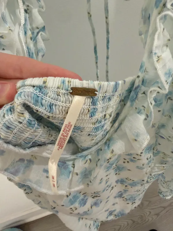 Free People Another Life Printed Top M - Image 4