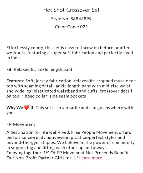 Hot Shot Crossover FP Movement Set - Image 11