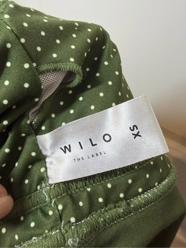 WILO Anthropologie Polka Dot Contour Sports Bra - Image 4