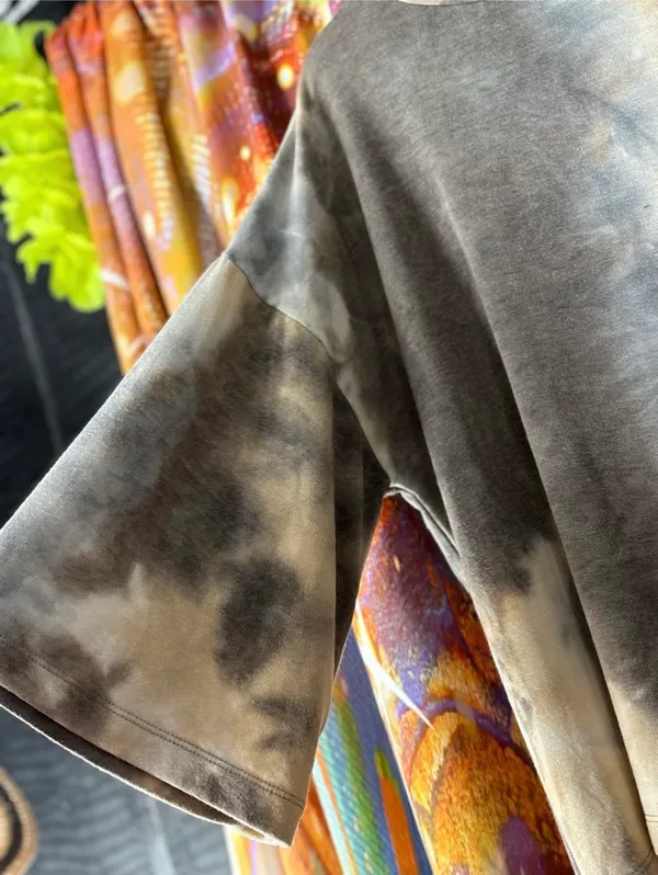 Entro Tie-Dye Short Sleeve Top ✨ - Image 3