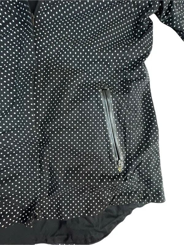Nike Black storm fit Jacket with White Dot Print - Image 6