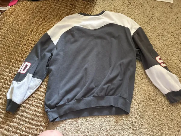 Oversized sweatshirt Gray - Image 2