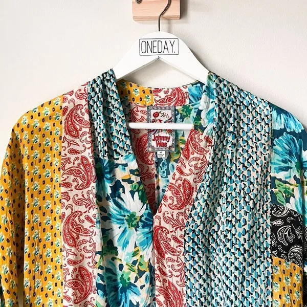 Johnny Was Paisley Ravenna Top Size XS - Image 6