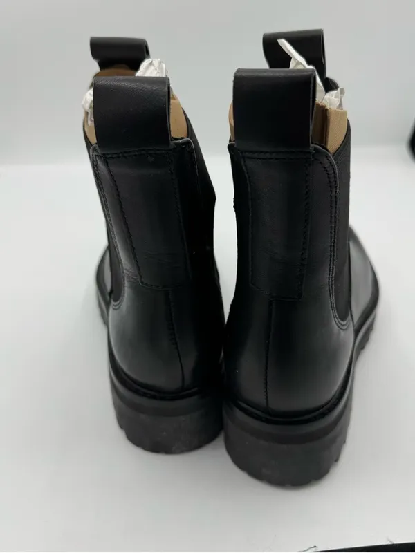 Everlane‎ The Lug Chelsea Boot oiled Black size 5 new in box - Image 5