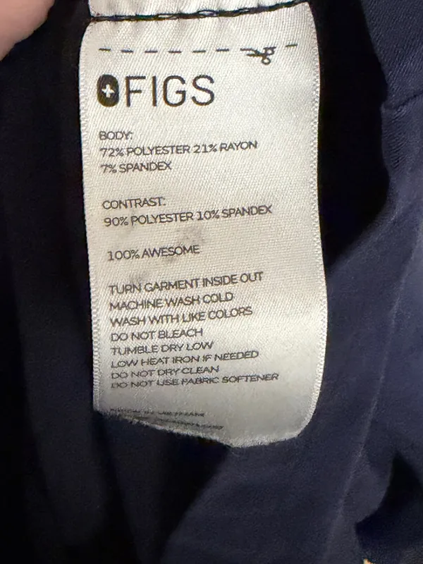 Figs Technical Collection Navy Shirt - Image 5
