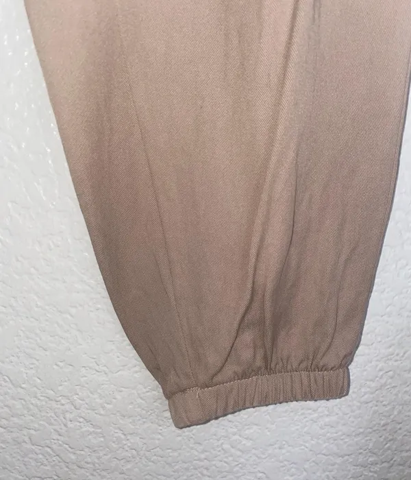 Loose Cargo Jogger Pant Tan Size L - Image 7