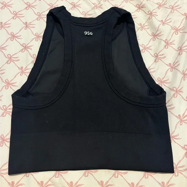 DSG High Support Black Sports Bra - Image 2