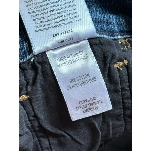 EUC Citizens of humanity premium vintage straight leg emerson crop jeans size 26 - Image 12