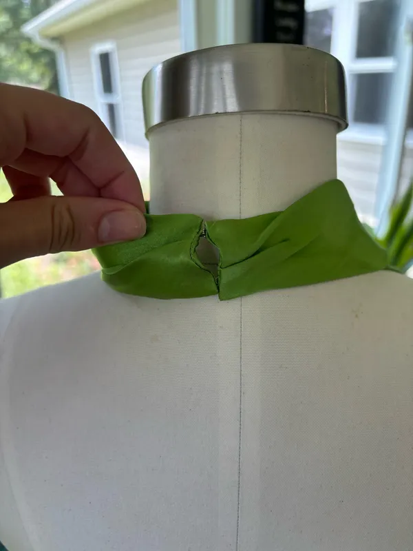 Amanda Uprichard Green Silk Cocktail Dress - Image 6